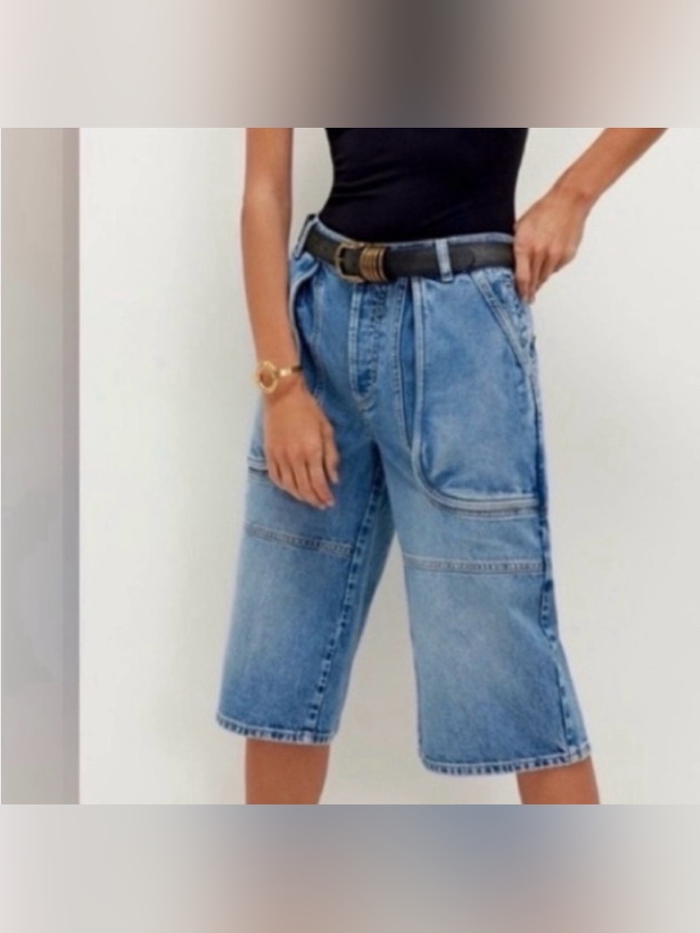 We The Free Havasu Slouchy Crop Jeans NWT